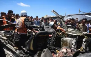 مقتل 7 فلسطينيين في هجومين إسرائيليين في قطاع غزة