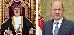 رئيس مجلس القيادة يهنئ سلطان عمان بمناسبة حلول عيد...