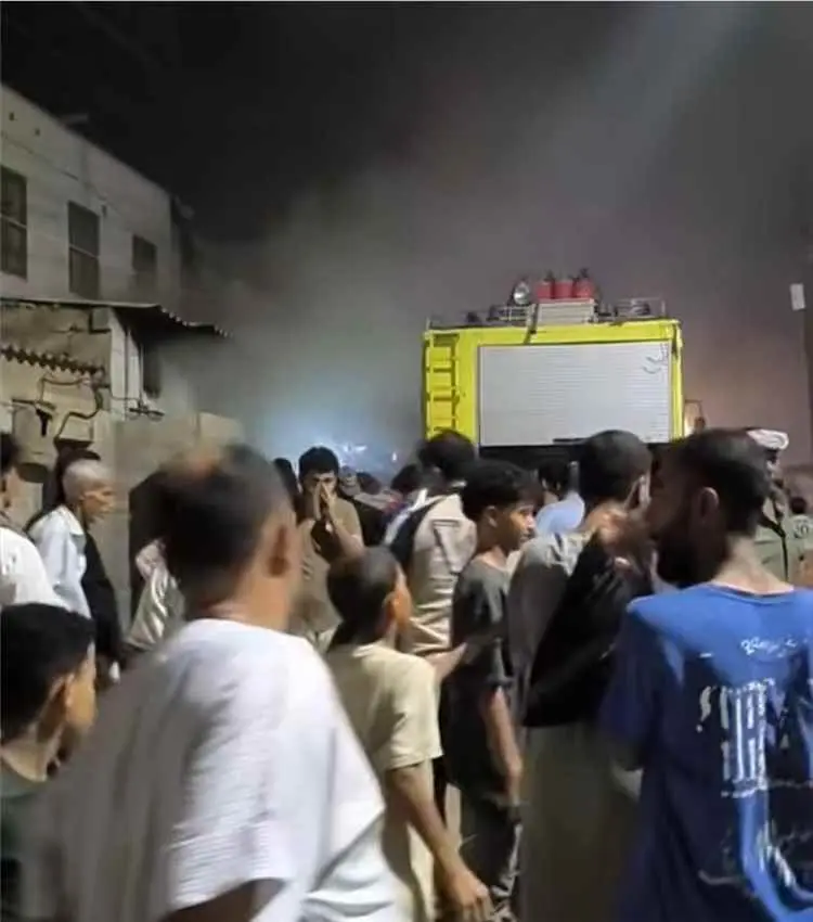 حريق يلتهم منزلًا في البريقة دون تسجيل ضحايا