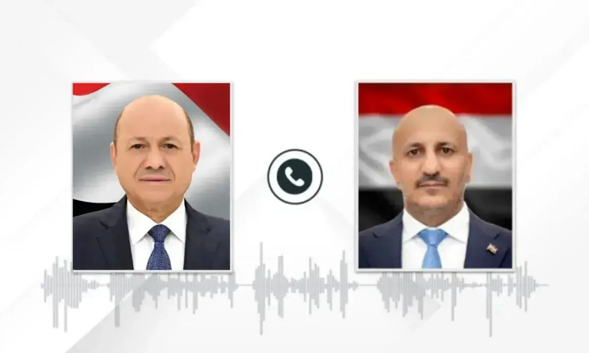 طارق صالح يعزي رئيس مجلس القيادة بوفاة الرئيس السابق المشير هادي