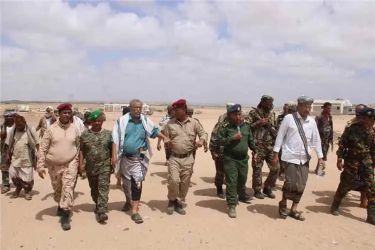 الوكيل جرفوش يقف على أوضاع أحور الخدمية والأمنية و...