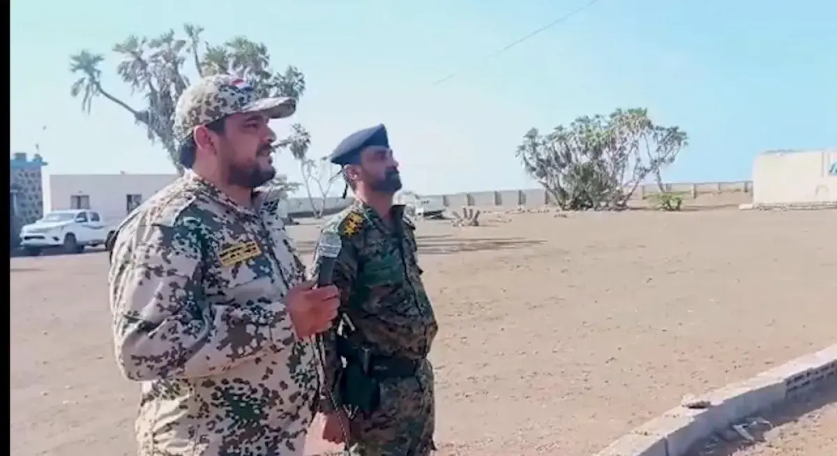 فيديو| القوسي يعايد قطاع أمن الساحل الغربي في المخ...