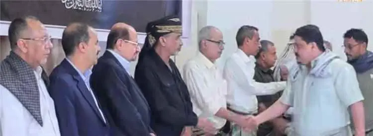 العميد سليمان الزامكي يؤدي واجب العزاء في وفاة الر...