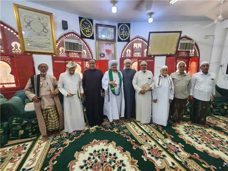 سلاطين آل كثير يؤدون واجب العواد السنوي للمنصب الح...