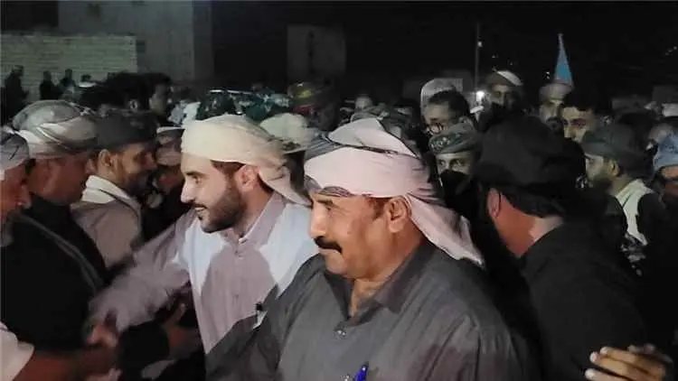 استقبال حاشد لسلاطين يافع في قلعة القارة التاريخية