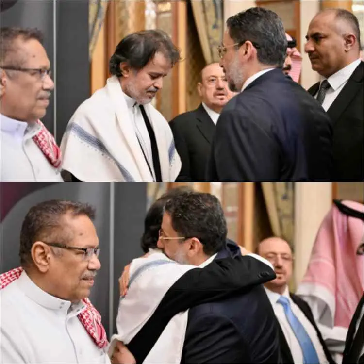بن مبارك يقدّم واجب العزاء في وفاة الرئيس السابق ع...