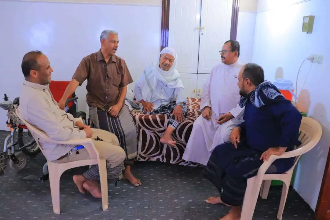 #انتقالي القطن ينفذ زيارات عيدية لعدد من #المشايخ والأعيان والشخصيات الاجتماعية بالمديرية