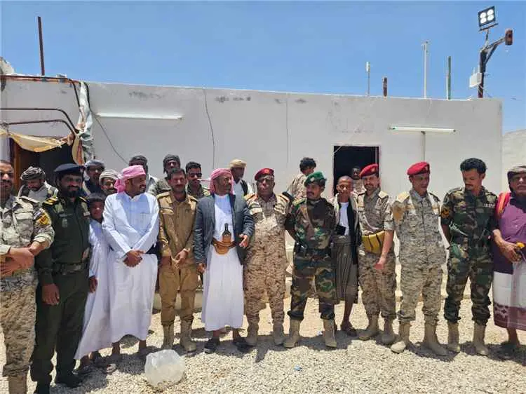 قيادات ووجهاء من حلف قبائل حضرموت يتبادلون تهاني ا...
