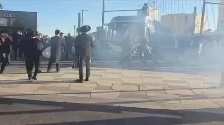 مواجهات بين الشرطة الإسرائيلية والحريديم خلال مظاه...