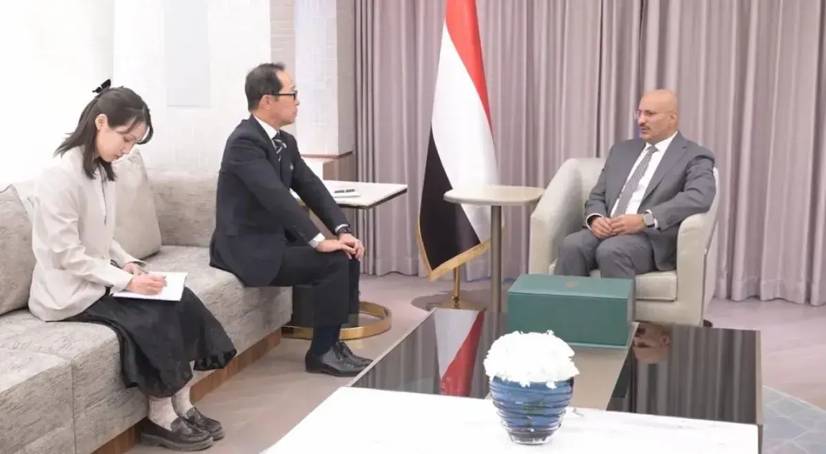 الفريق طارق صالح والسفير الياباني يبحثان دعم الاست...