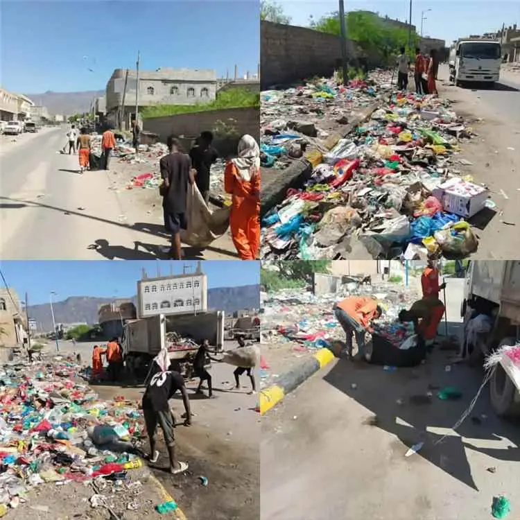 سواعد النظافة تعود لميدان لودر بعد إجازة عيد الأضح...