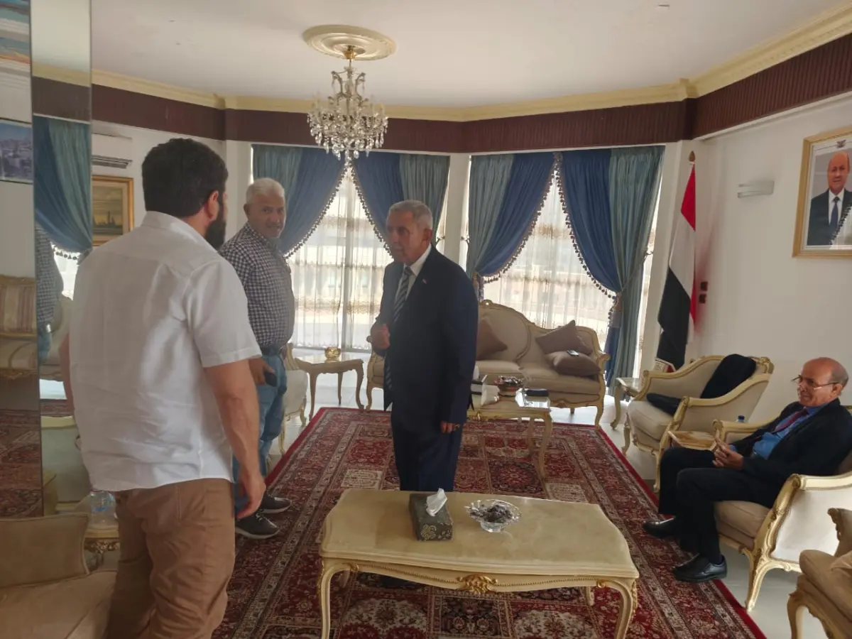 السفارة اليمنية في بيروت تستقبل التعازي في وفاة ال...