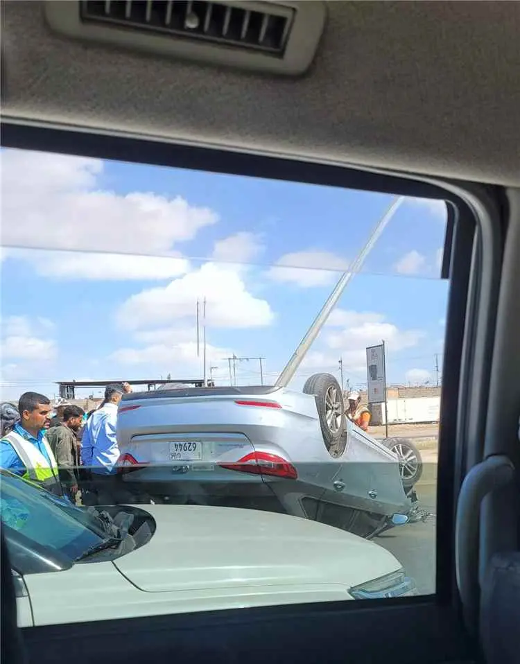 حادث مروري مروع بخط إنماء في المنصورة يسفر عن إصاب...