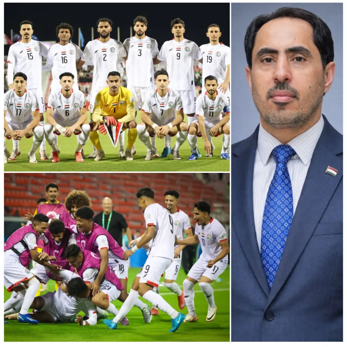الوزير البكري يعلن عن مكافاة مالية لبعثة المنتخب ا...
