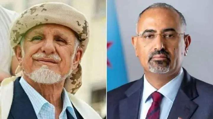 الرئيس الزُبيدي يجري اتصالاً هاتفياً بالشيخ عبدالر...