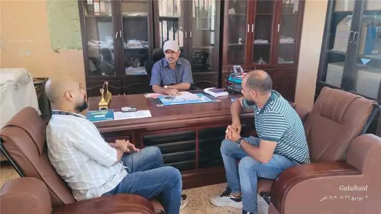 مدير عام مديرية المسيمير يلتقي فريق منظمة DRC ويبح...