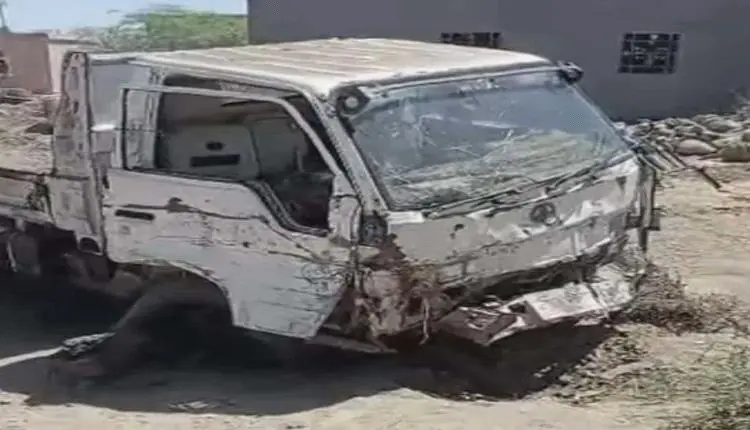 سائق شاحنة ينجو بأعجوبة من قبضة الموت بعد انفجار ح...