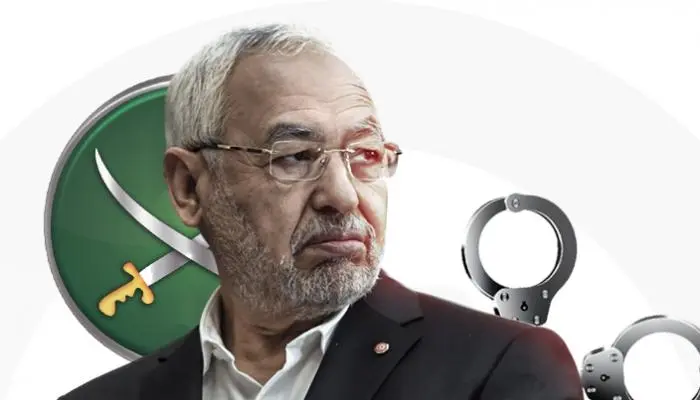 القضاء التونسي يقصم ظهر الإخوان بالمؤبد على زعيم التنظيم