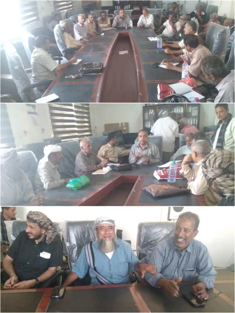 مدير عام تربية أبين يترأس اجتماع اللجنة الفرعية لل...