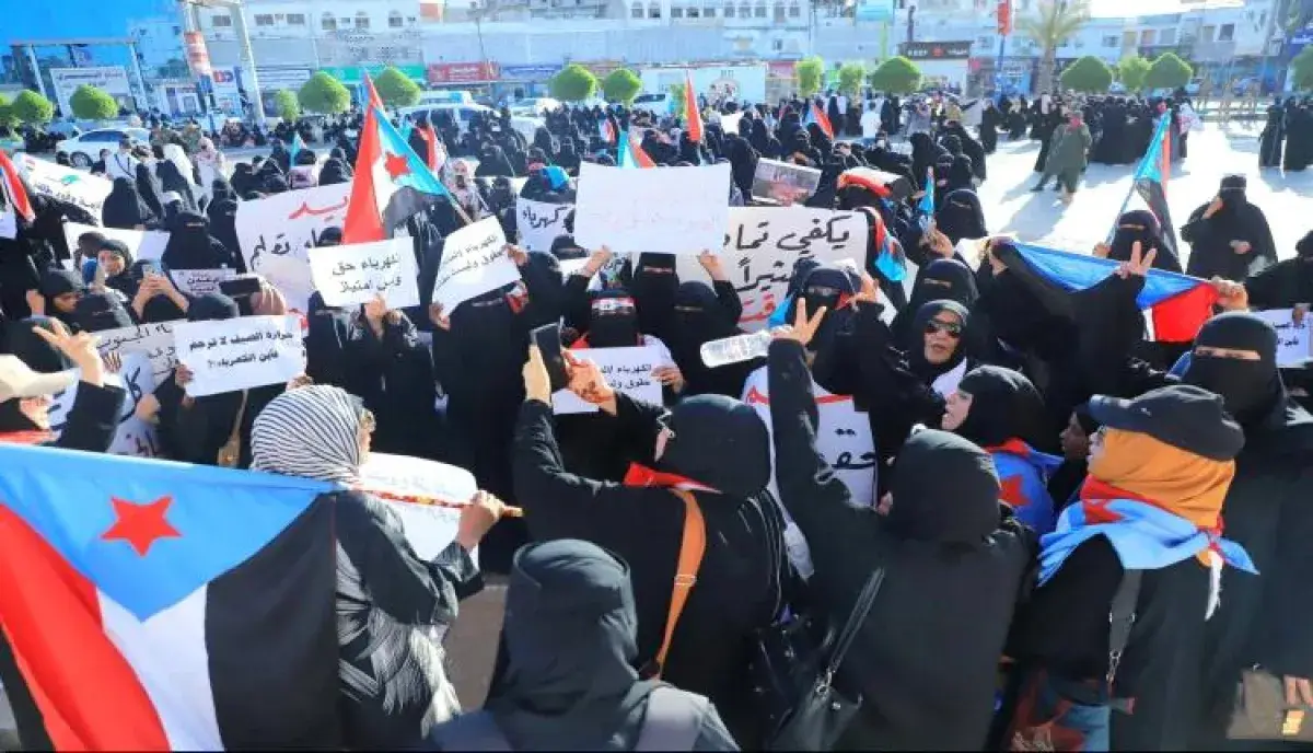 صرخة حرائر الجنوب تهز العاصمة: انتفاضة نسائية عارم...
