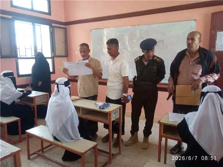 مدير عام مديرية بروم ميفع بمعية مدير إدارة التربية...