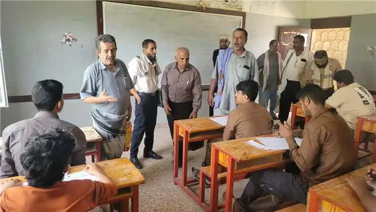 مدير عام لودر يدشن امتحانات إنهاء شهادة الثانوية ا...