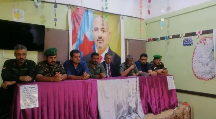 انتقالي يهر يافع يستقبل وفدًا من القيادات العسكرية...