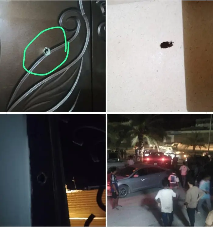 إصابات وتضرر منازل خلال قمع المتظاهرين السلميين في...