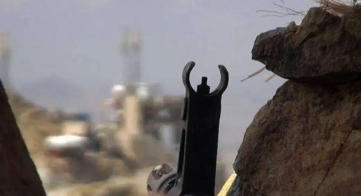 مصرع عنصر استطلاع حوثي في جبهة مريس شمالي الضالع