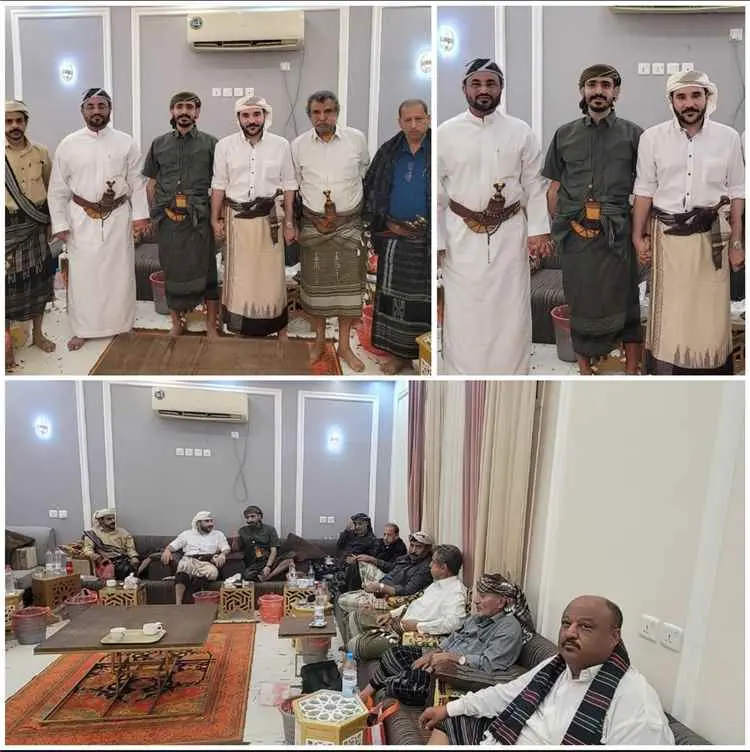 لقاء ودي في عدن يجمع سلطاني يافع بالأمير الدكتور م...