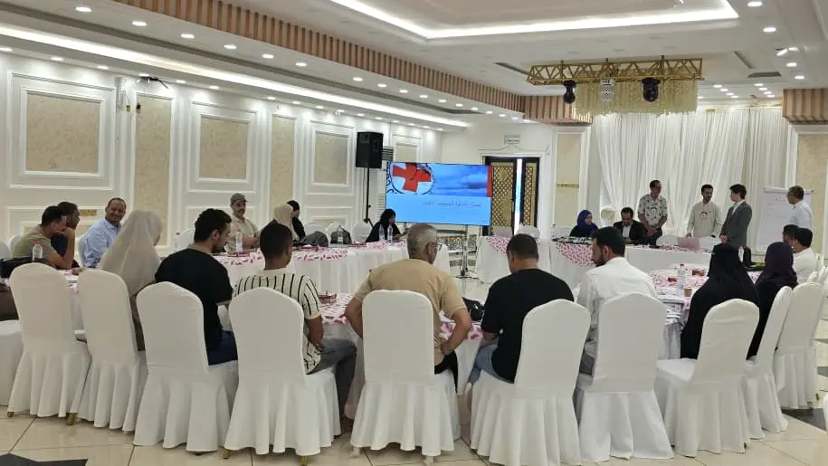 اختتام ورشة عمل للكادر الاداري باللجنة الوطنية للت...