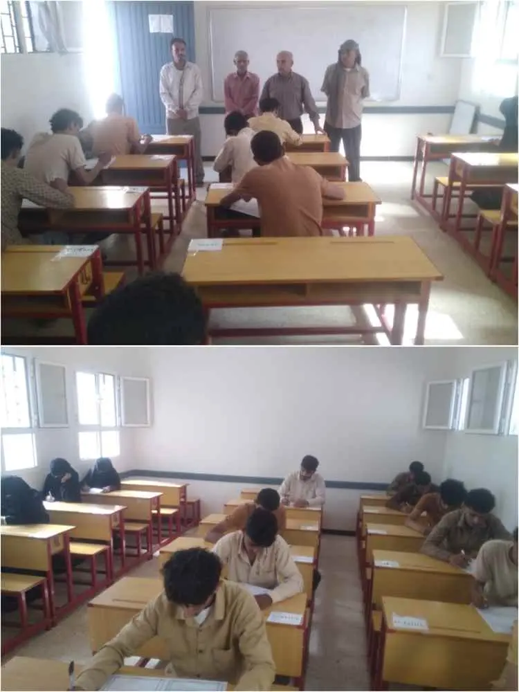 مدير تربية لودر يتفقد المركز الاختباري بثانوية الش...