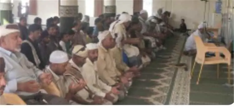 إقامة صلاة الاستسقاء في مديرية المحفد