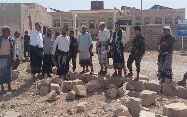 مدير عام الوضيع يتفقد العمل في مستشفى المديرية الع...