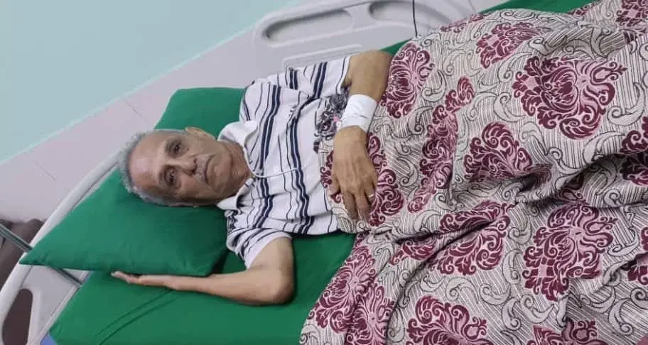الكاتب الصحفي نجيب صديق في المستشفى بعد تدهور حالت...