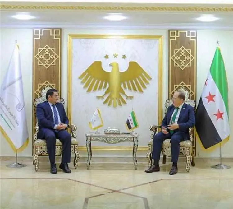 بعكر يبحث مع وزير التعليم العالى السوري  تعزيز الت...