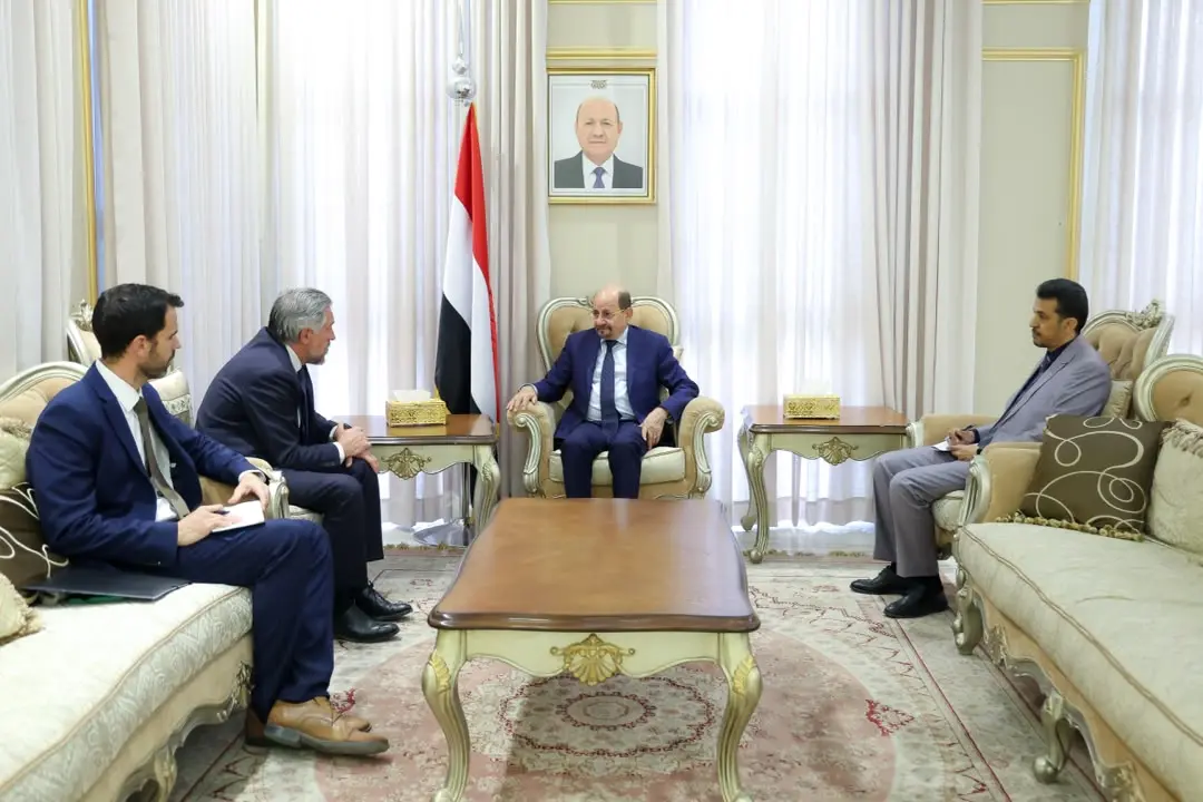 رئيس الوزراء وزير الخارجية يستعرض مع رئيس بعثة الا...