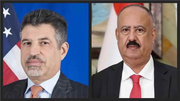 وزير النقل يلتقي السفير الأمريكي بمناسبة انتهاء فت...