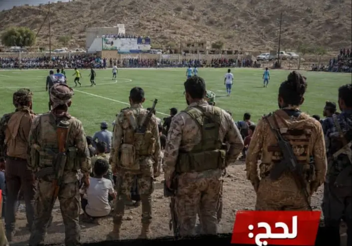 المليشيا تقتحم ملعبا رياضيا في نجد البرد بالمقاطرة