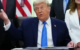 ترامب: الاتفاق مع إيران وصل لشكله شبه النهائي وتوق...