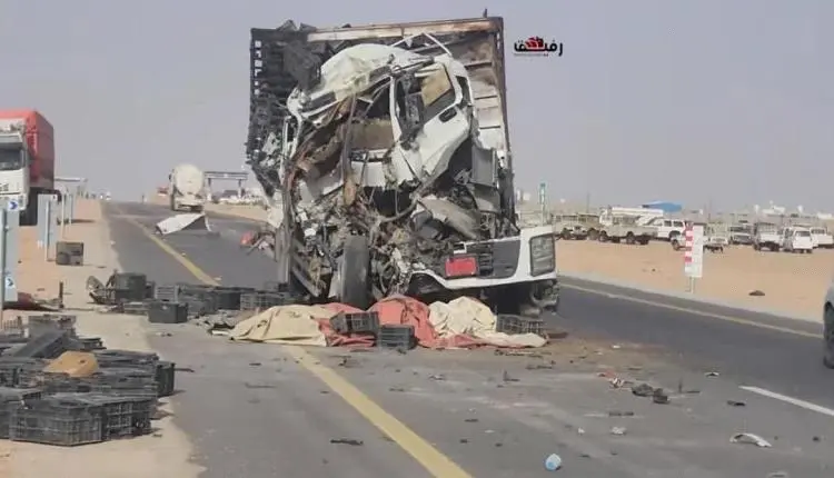 18 ضحية في حوادث سير مروعة شهدتها مارب خلال ساعات