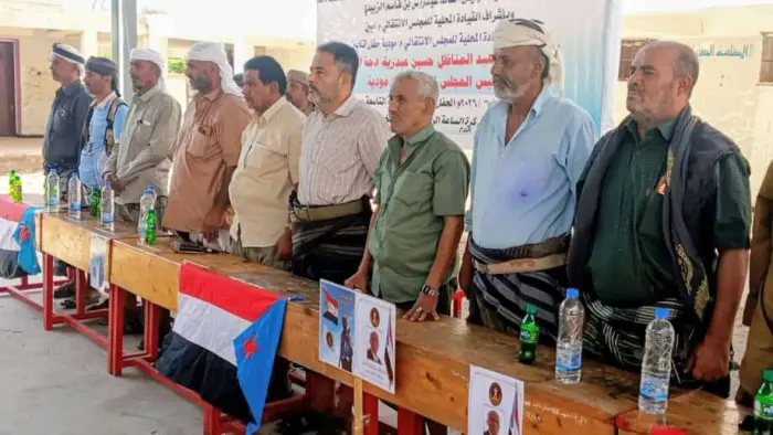 انتقالي مودية يحيي أربعينية الشهيد حسين دحه