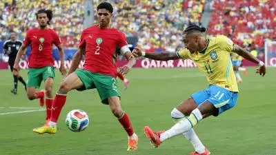المغرب يخرج بنقطة أمام البرازيل