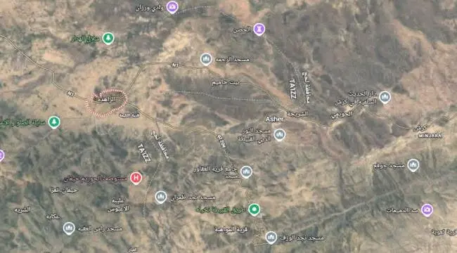 القوات الجنوبية تستهدف مواقع وتحصينات مليشيات الحوثي بجبهة كرش