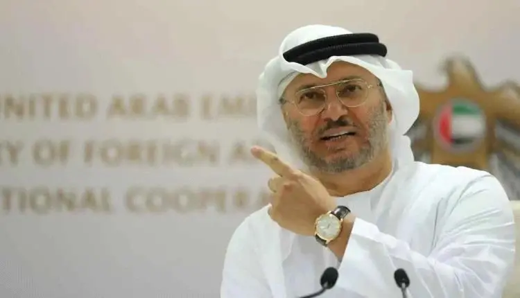 قرقاش: دولة الإمارات لم تكن يوما من دعاة الحرب