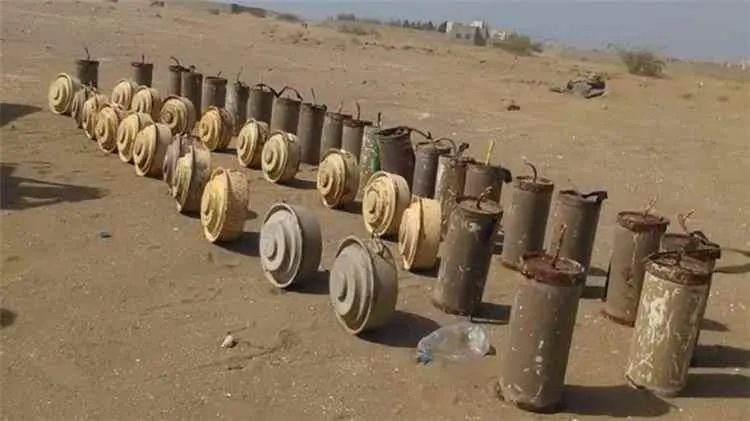 إتلاف أكثر من 1300 قطعة من مخلفات الحرب في حضرموت