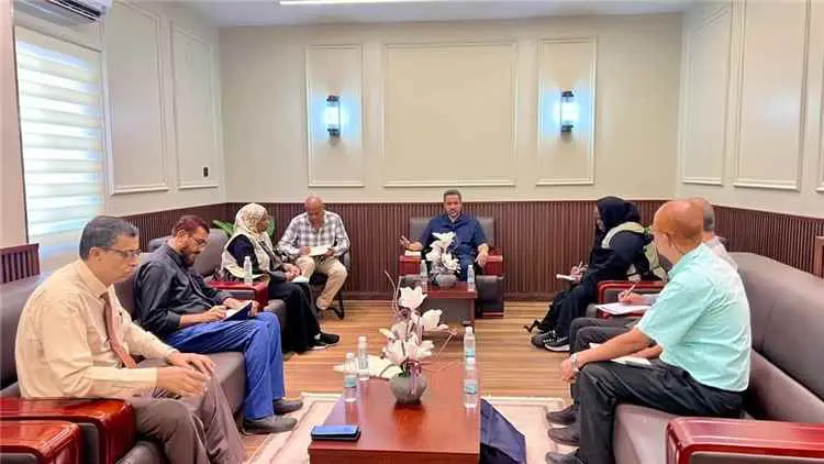 محافظ لحج يناقش مع وفد "أوتشا" توسيع التدخلات الإن...