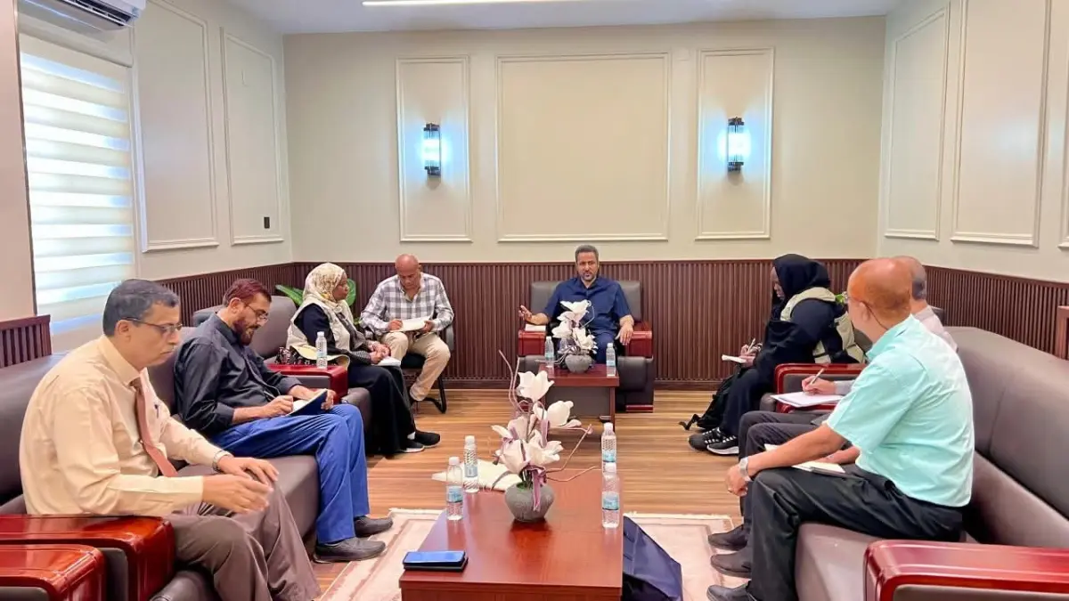 محافظ لحج يناقش مع وفد "أوتشا" توسيع التدخلات الإنسانية في المحافظة