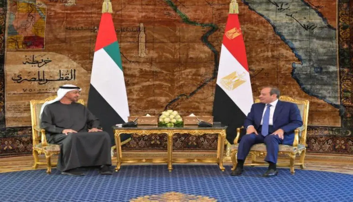 اسرار | من مصر .. السيسي ومحمد بن زايد يبحثان تعزيز التعاون والتطورات الإقليمية المتسارعة