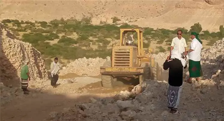 مدير عام ساه يتفقد سير العمل في إعادة تأهيل عقبة "...